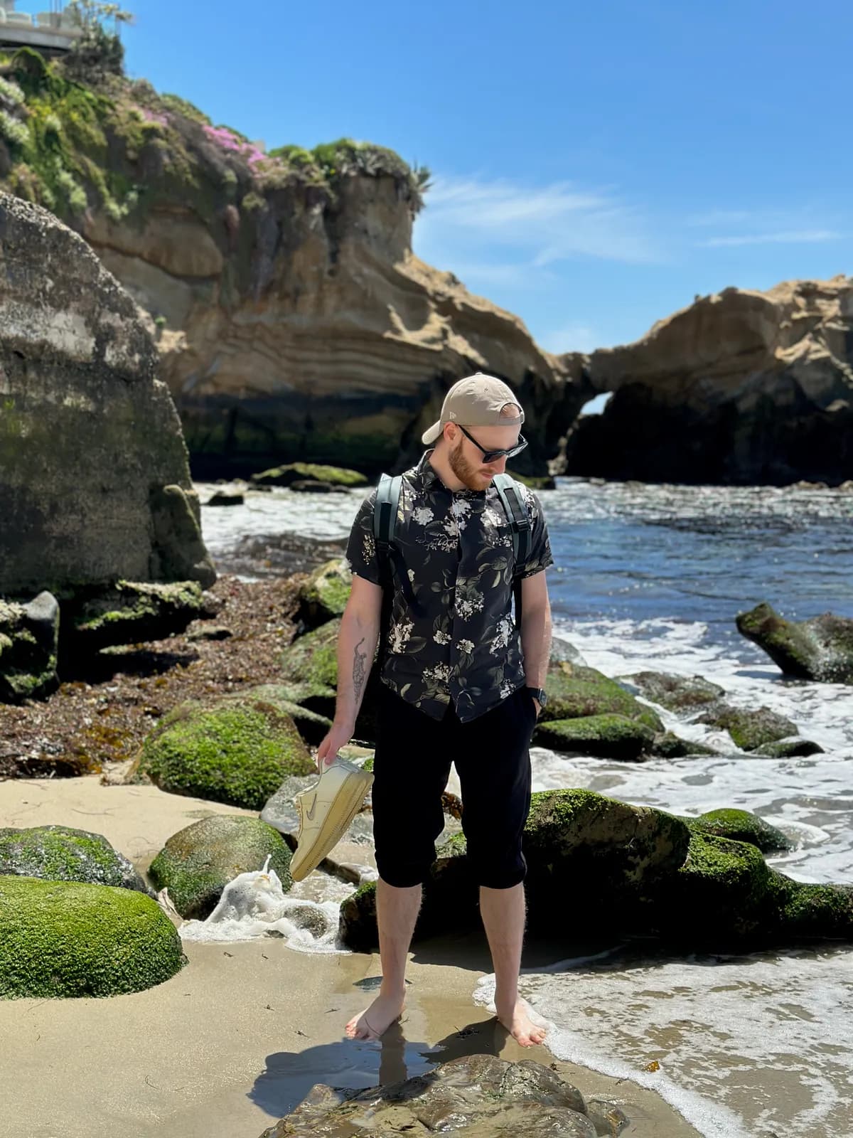 Christopher at the beach